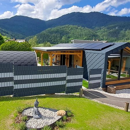 Chalet Stuhleckblick-Ferienhaus Direkt An Der Piste Und Mit Eigener Sauna Spital am Semmering Luaran gambar