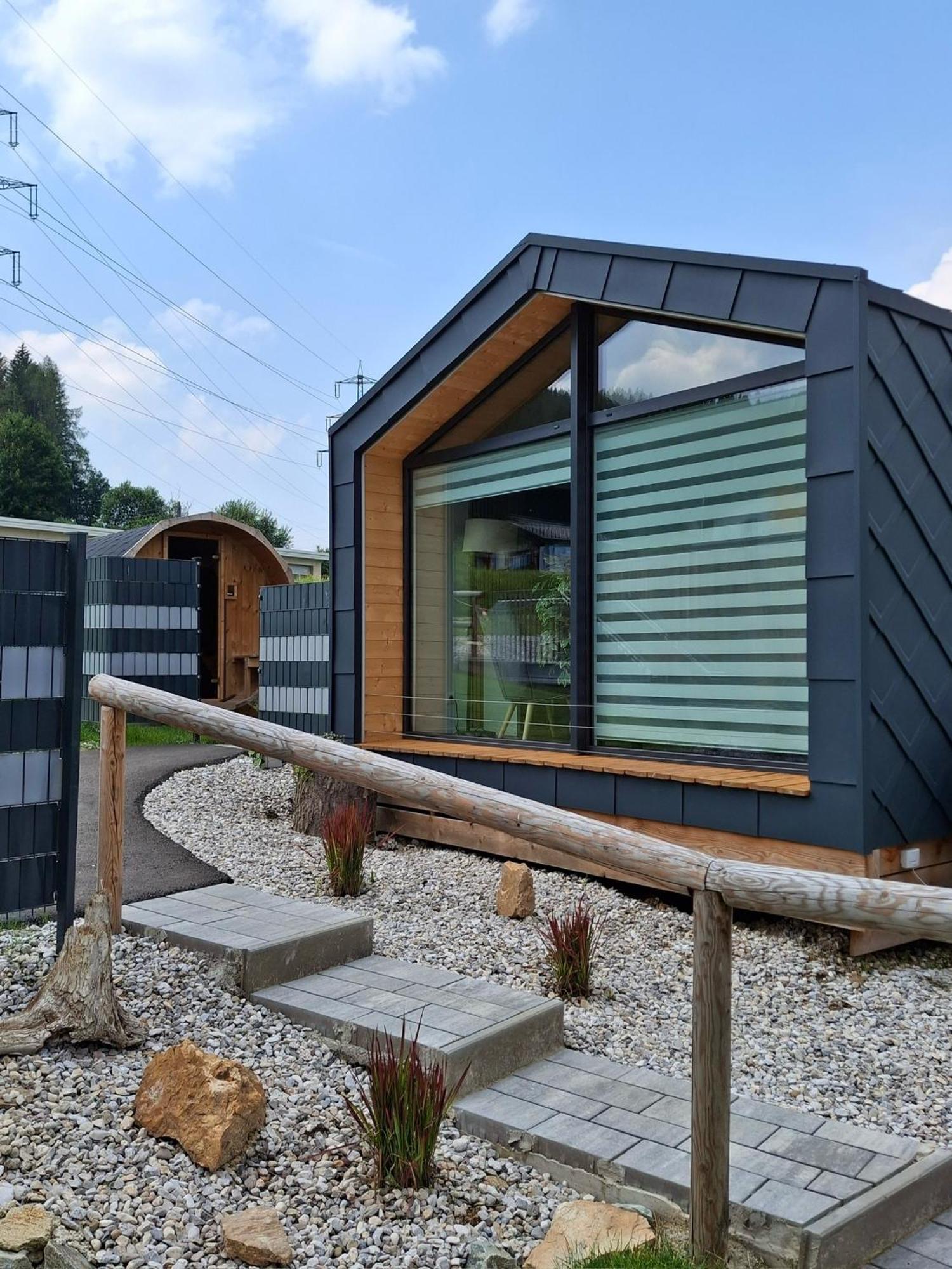 Chalet Stuhleckblick-Ferienhaus Direkt An Der Piste Und Mit Eigener Sauna Spital am Semmering Luaran gambar